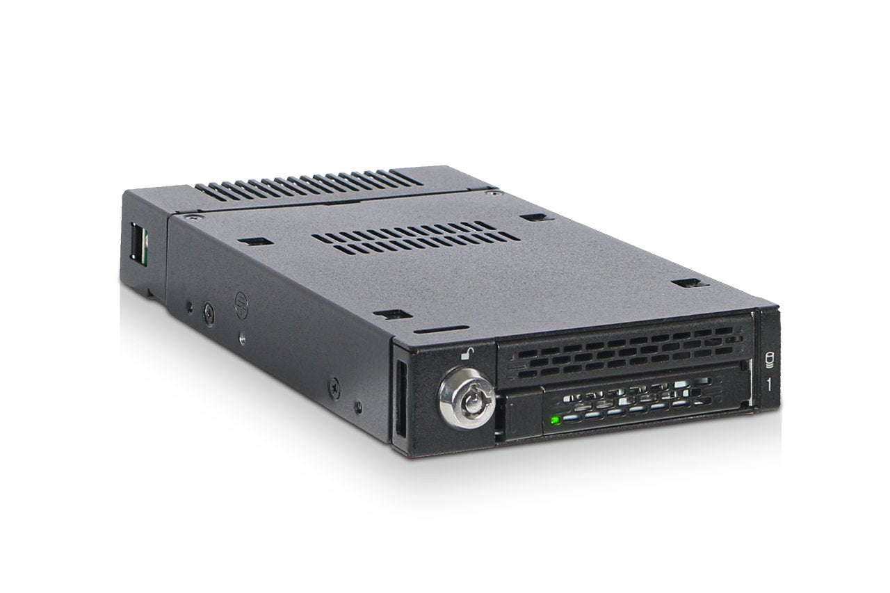 Caja Icy Dock Mb833m2k-B Para Disco Duro Externo Caja Externa Para Unidad De Estado Sólido (Ssd) Negro M.2, Chasis Intercambiable Negro, Caja Externa Para Unidad De Estado Sólido (Ssd), M.2, Sas, 32 Gbit/S, Negro