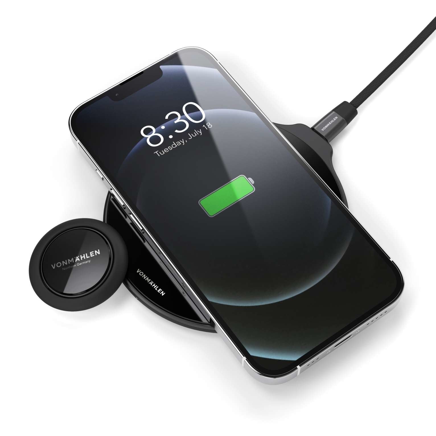 Vonmählen Phonegrip Backflip Pure Negro Negro (Bfd00038)