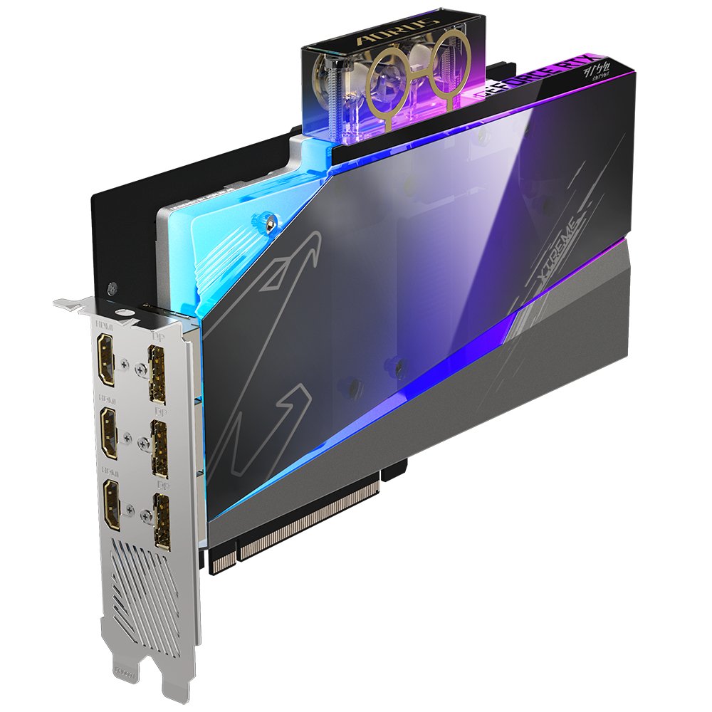 Vga Gbt Rtx3080 10gb Xtreme Waterforce Wb 10g