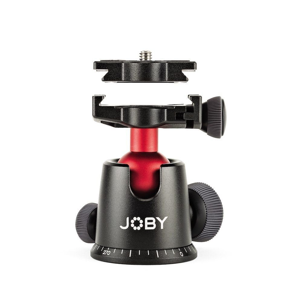 Joby Ballhead 5k Cabeza De Tripode Negro, Rojo Acrilonitrilo Butadieno Estireno (Abs), Aluminio, Acero Inoxidable, Acero, Elastómero Termoplástico (Tpe) 1/4" Pelota