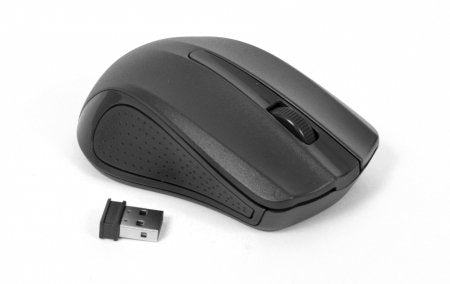 Omega Raton Inalambrico 2,4ghz 1000dpi Nano Usb Om0419b Negro