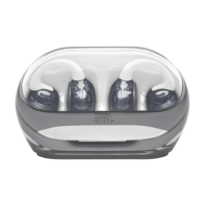 Jbl Soundgear Clips Tws Open-Ear-Kopfhörer, Ip54, Ghost Blanco