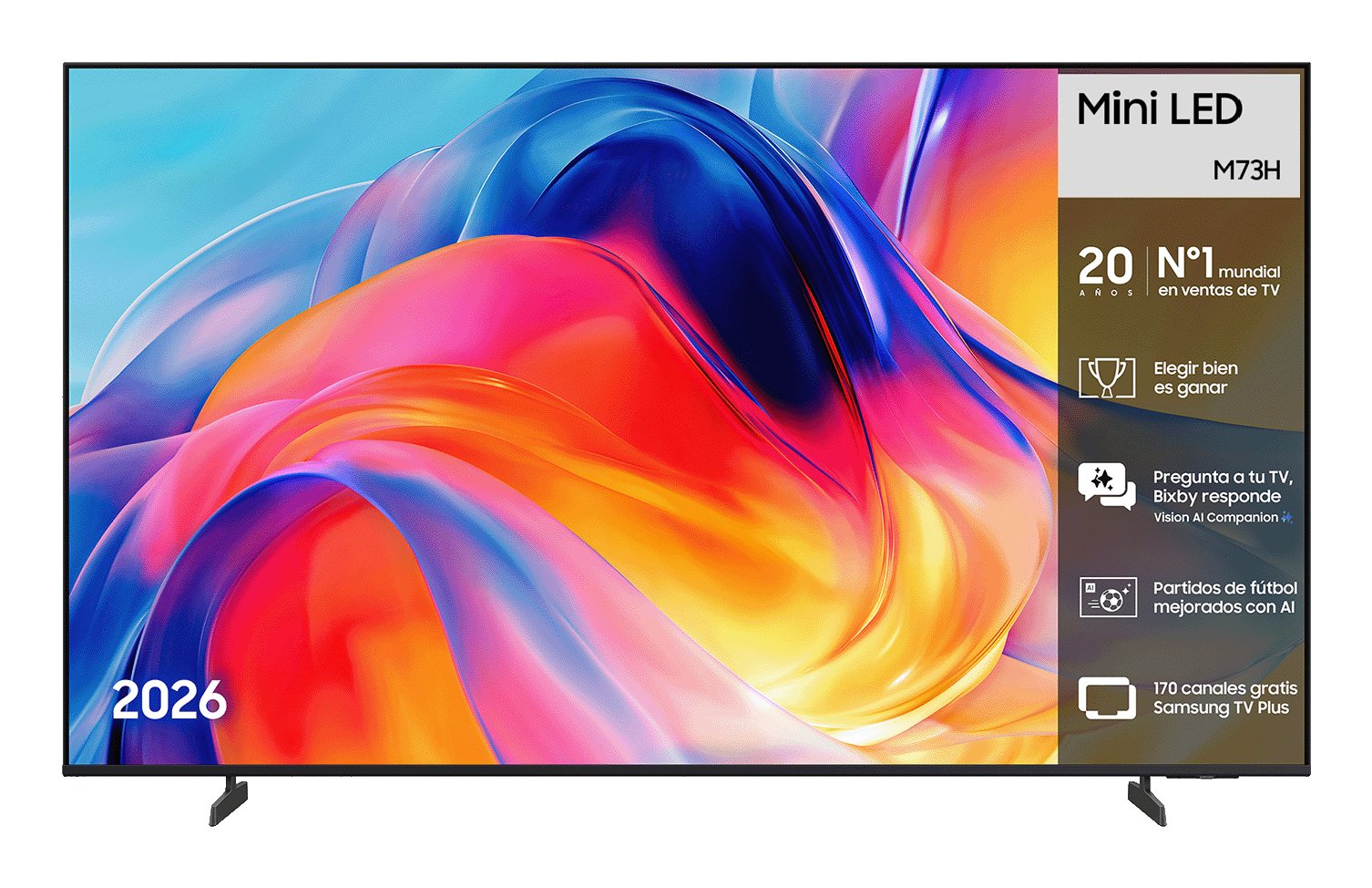 EAN 8806099138783 - Samsung TU43M73HAU 109,2 cm (43") 4K Ultra HD Wifi Gris imagen 1