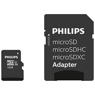 Philips Sd Micro Sdhc Card  32gb Card Class 10 Incl. Adapter