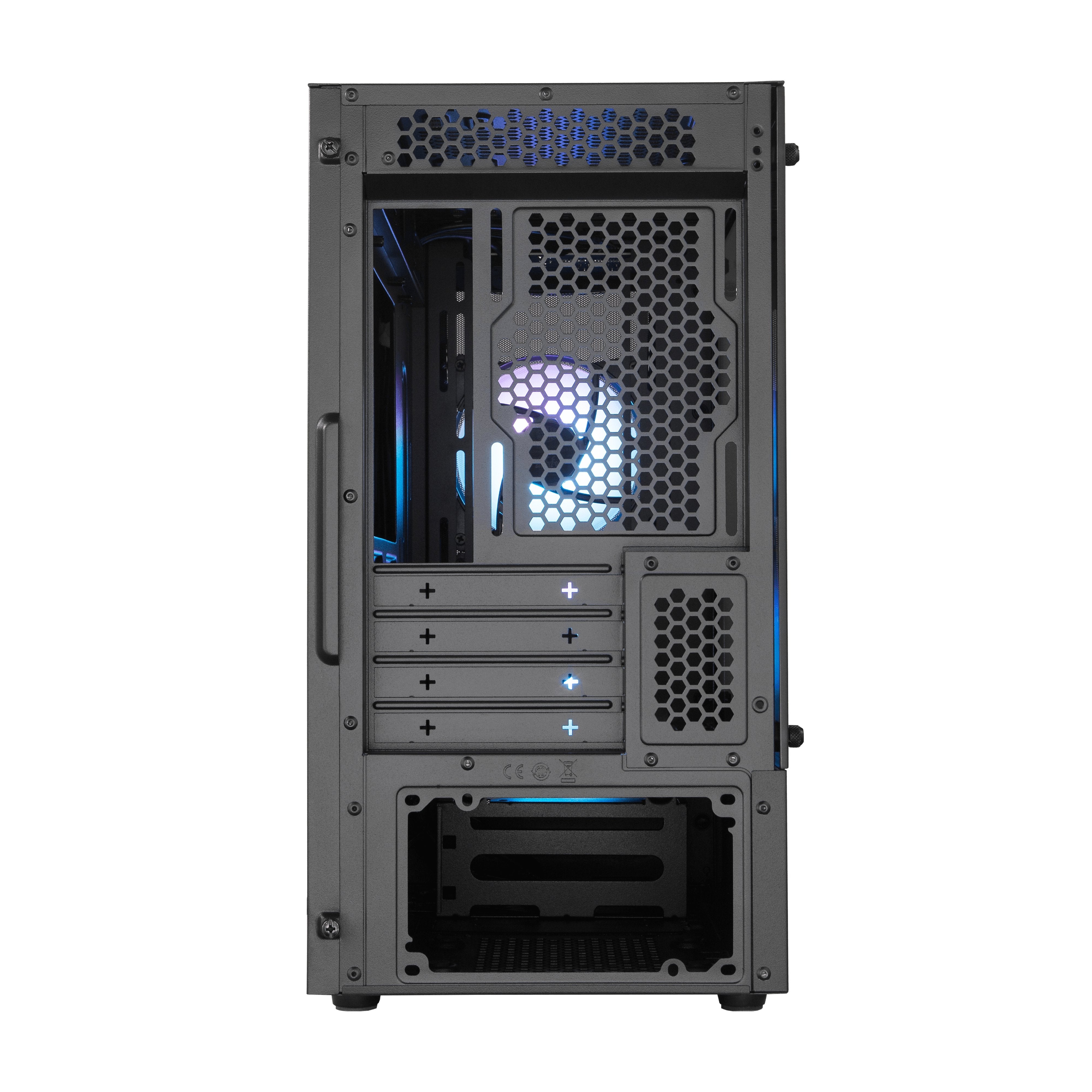 Caja Pc Cooler Master Masterbox Mb311l Argb Mini Tower, Black