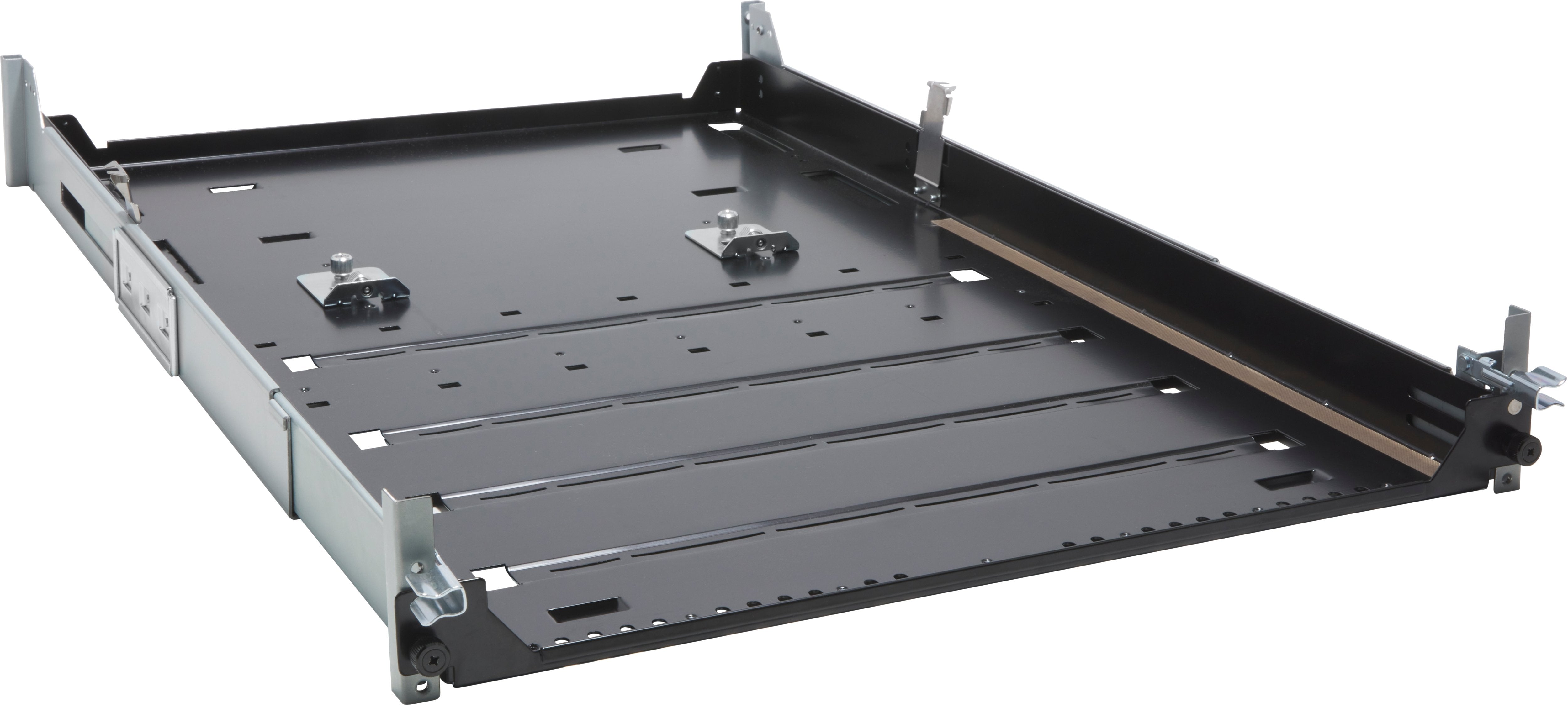 EAN 0195161172113 - HP Z2 Mini/Z2 Tower/Z4/Z6 Depth Adjustable Fixed Rail Rack Kit Negro, Plata imagen 1