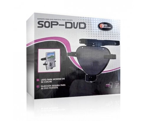 Soporte Tablet 10 Adaptable Reposa Cabezas Para Coche  Color Negro