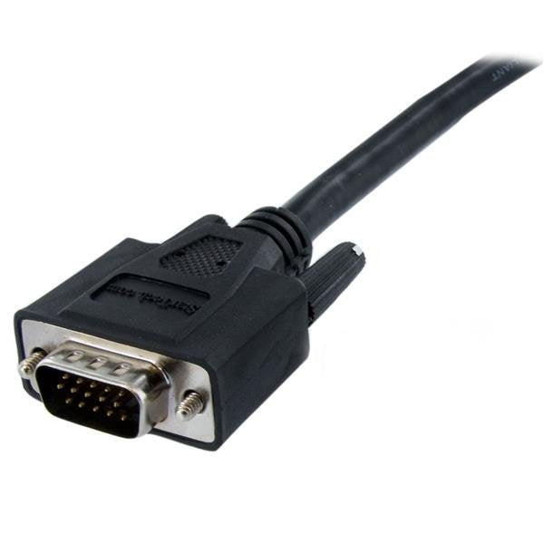 EAN 0065030849166 - StarTech.com DVIVGAMM1M adaptador de cable de vídeo VGA (D-Sub) Negro imagen 2