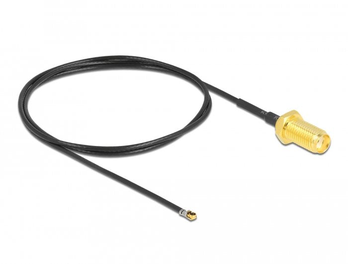Delock Cable De Antena Sma Hembra Am Einbau A Mhf® 4l Lk Macho 1.37 50 Cm