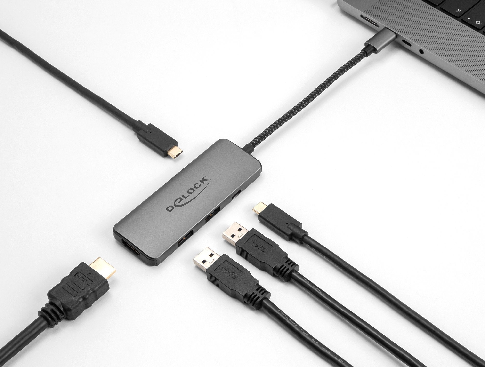 Delock 87804 Dockingstation Usb Type-C 8k - Hdmi / Usb / Pd 3.0 100 W