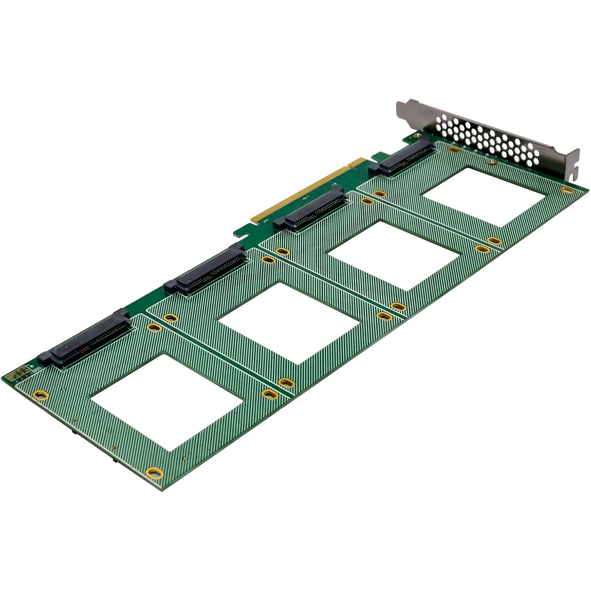 Inline Pcie Tarjeta A 4x Interno U.2 Nvme Sff-8639  Bifurcation - Pcie X16
