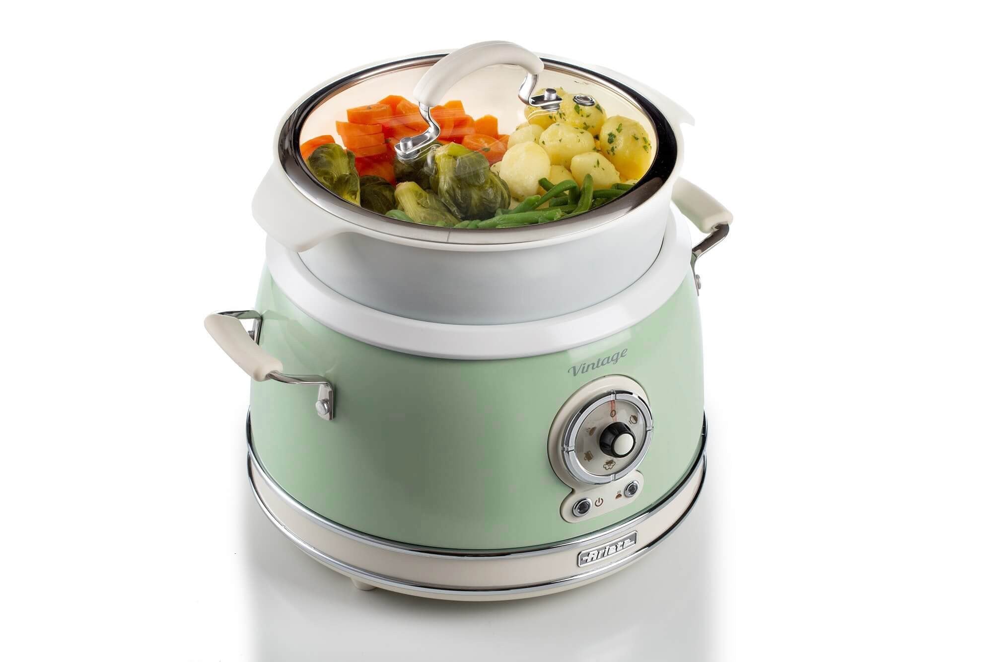 Ariete Vintage Dampfgarer, Grün