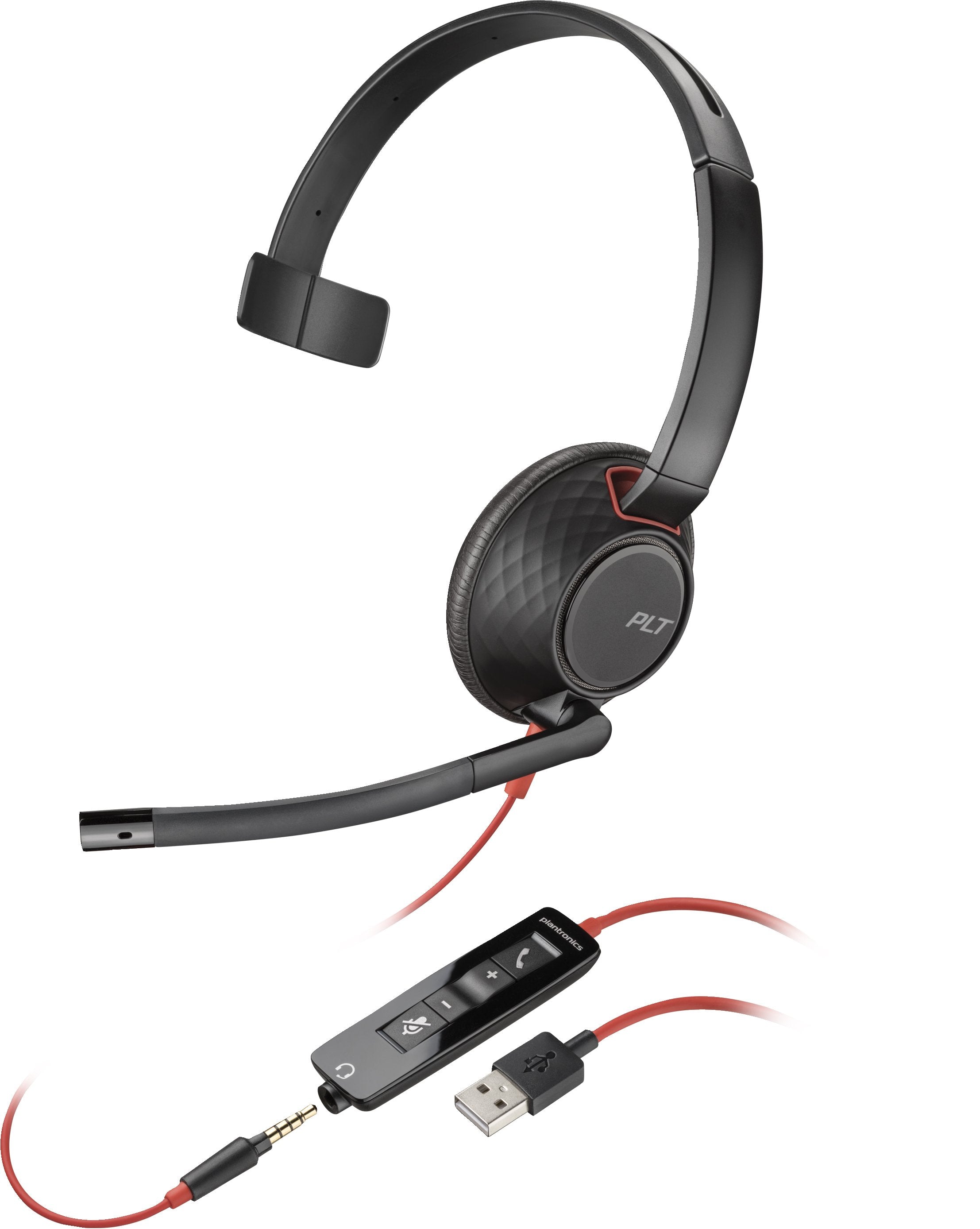 EAN 0197497211108 - Poly Blackwire 5210 Monaural USB-A Headset Alámbrico Diadema Llamadas/Música USB tipo A Negro imagen 2