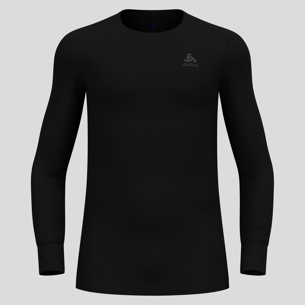 Koszulka Meska Odlo Bl Top Crew Neck L/S Active Warm Eco Roz. M Negro