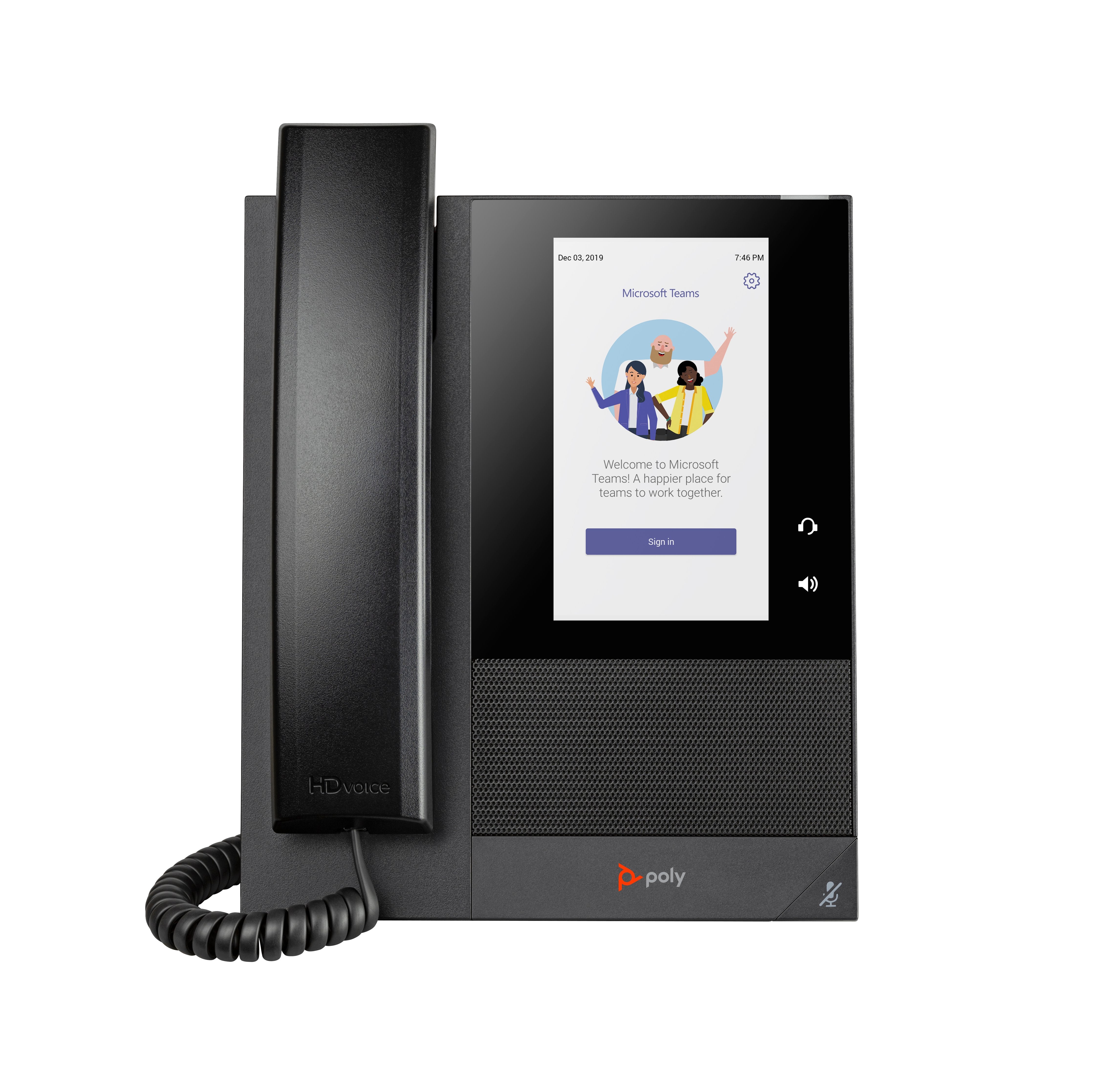 EAN 5715063712634 - HP Poly CCX 400 Business Media Phone for Microsoft Teams and PoE-enabled teléfono IP Negro 24 líneas LCD imagen 1