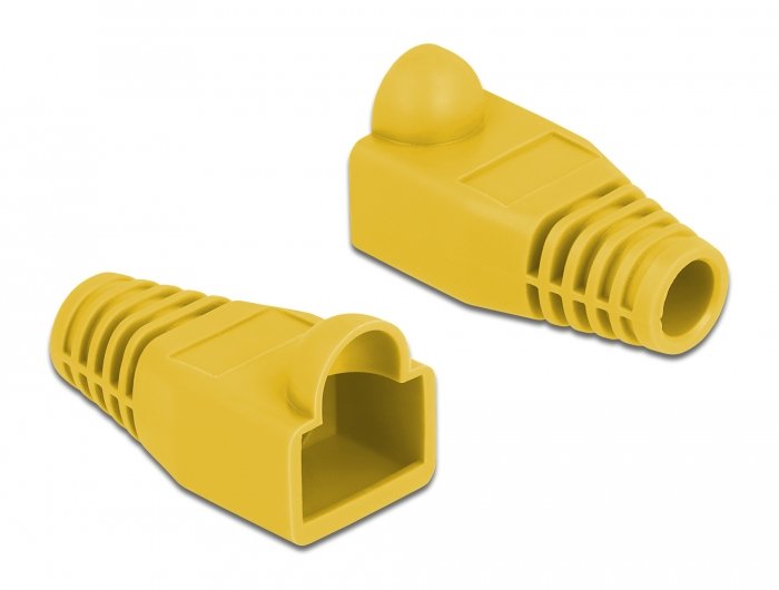 Knickschutztülle Für Rj45 Stecker Gelb 20 Stück
