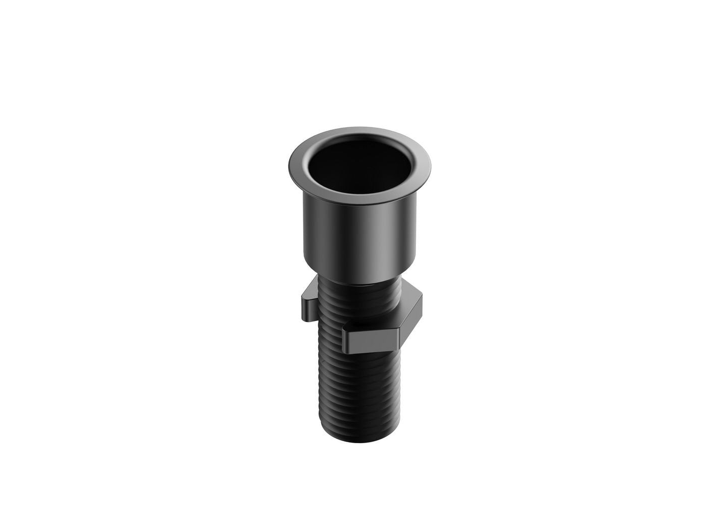 Solution For Cables Through  Desks Black Large Up To 55mm