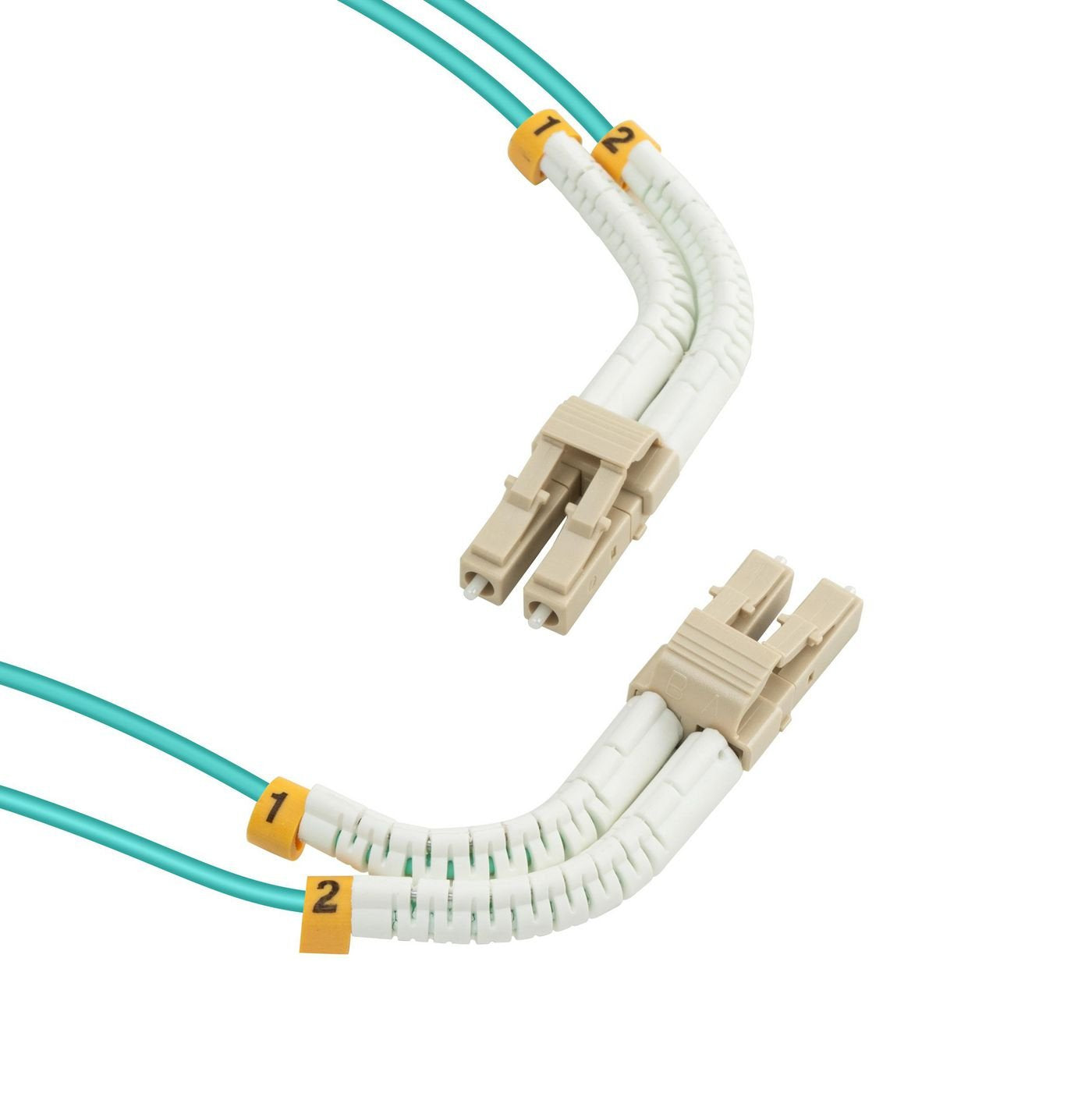 Bendable Lc-Lc Multimode  Fibre Cable Duplex 1m Om3