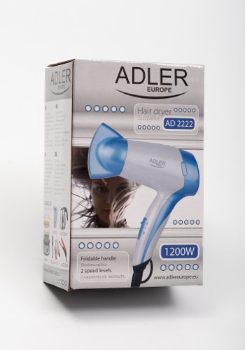 Secador De Pelo Adler Ad 2222 (1200w; Color Blanco)