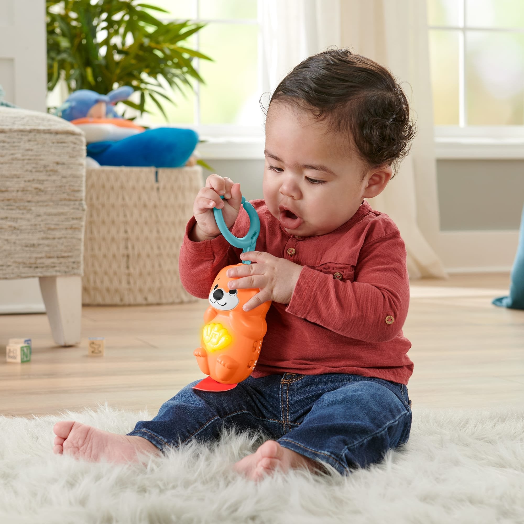 Manta De Juegos Fisher-Price  Animal Lovers Contrast Play Mat Play