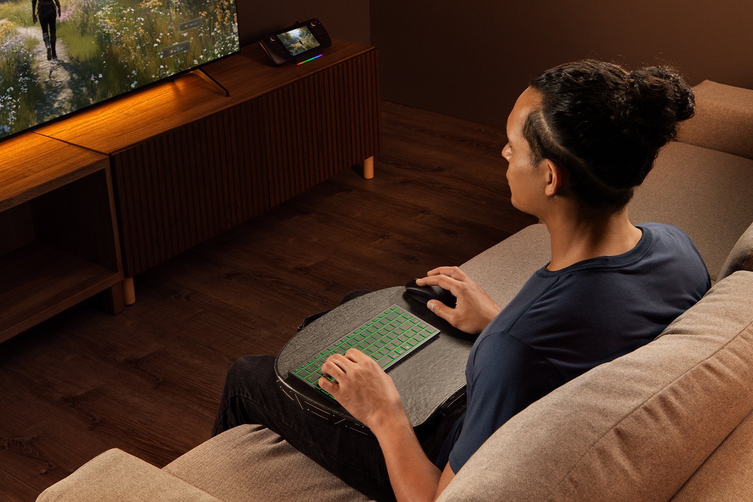 EAN 8886419349846 - Razer Joro teclado Juego USB + Bluetooth QWERTY Internacional de EE.UU. Negro imagen 5
