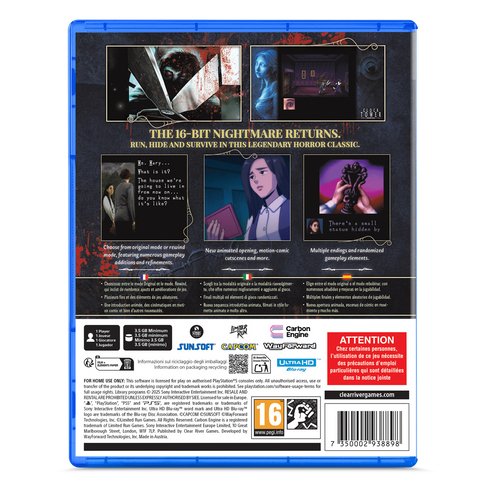 Juego Clock Tower Rewind Playstation 5