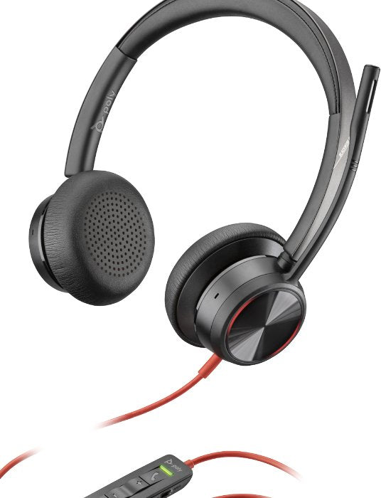 EAN 0017229168503 - Poly Blackwire 8225 Auriculares Alámbrico Diadema Oficina/Centro de llamadas USB Tipo C Negro imagen 3