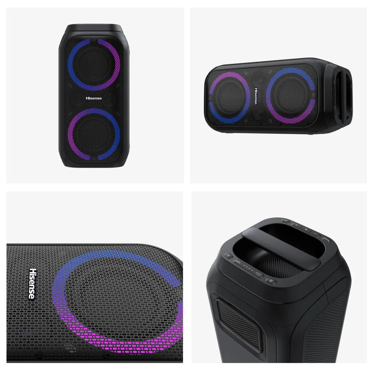 EAN 6942351411071 - Hisense Party Rocket 160 Altavoz para fiestas Negro 160 W imagen 10