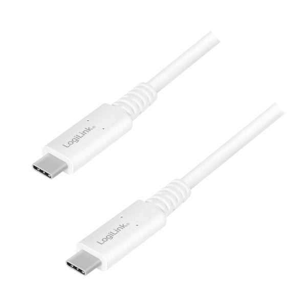 Cable De Conexión Logilink Usb 4 Usb-C Gen3x2, E-Mark, 8k, 1m, Wei