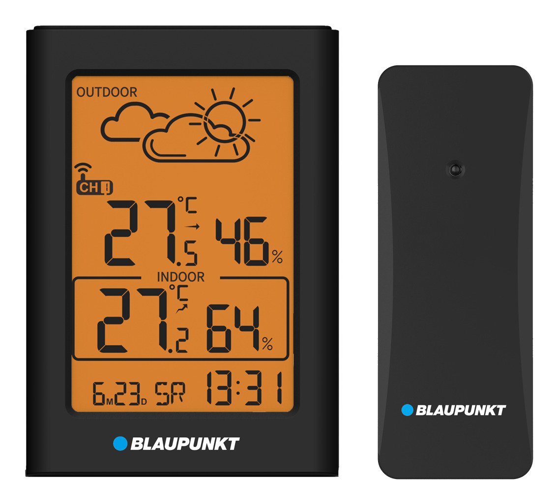EAN 5901750507472 - Blaupunkt WS15BK estación meteorológica digital Negro LCD Batería imagen 1
