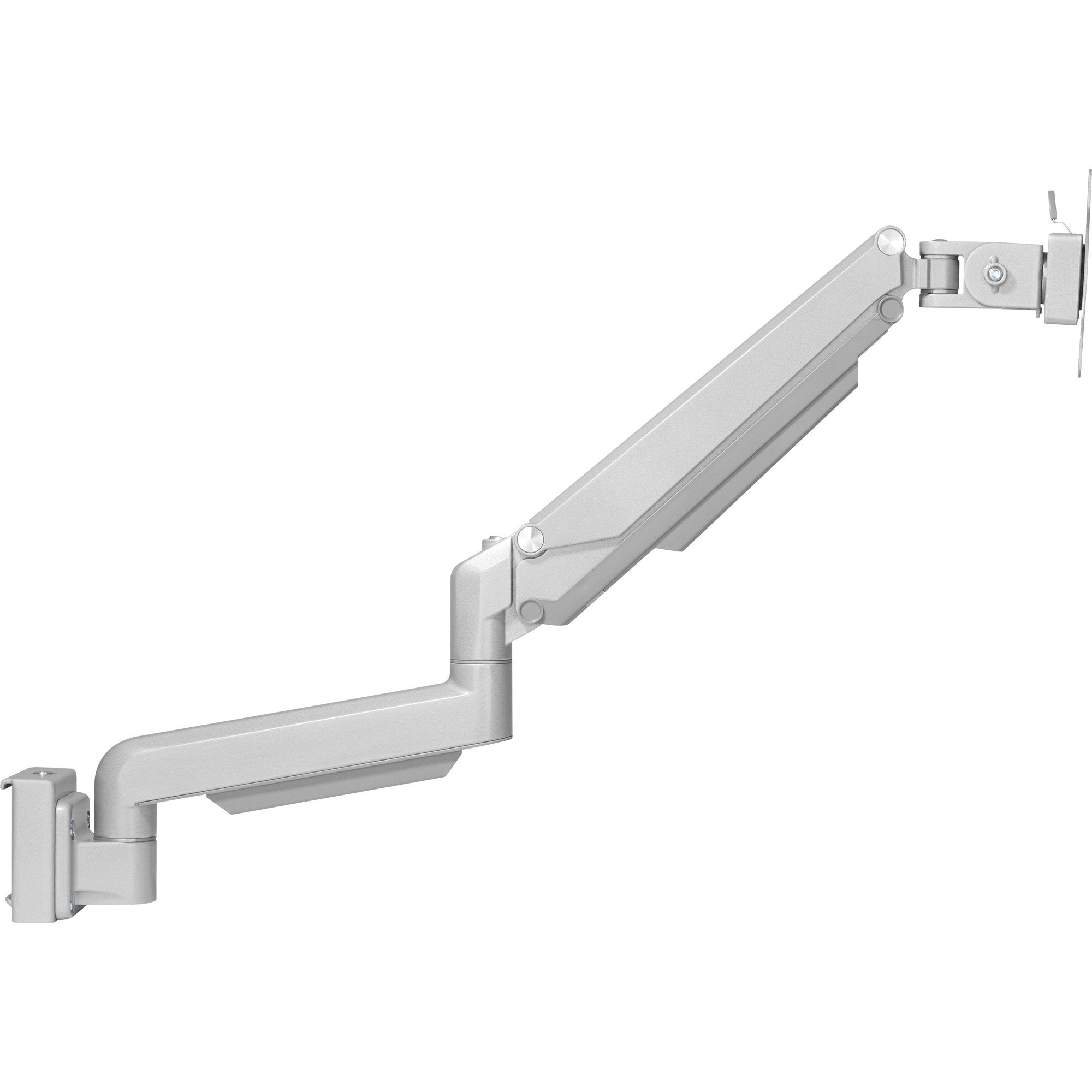 Inline® Slatwall Lifter Monitor Holder, Silver