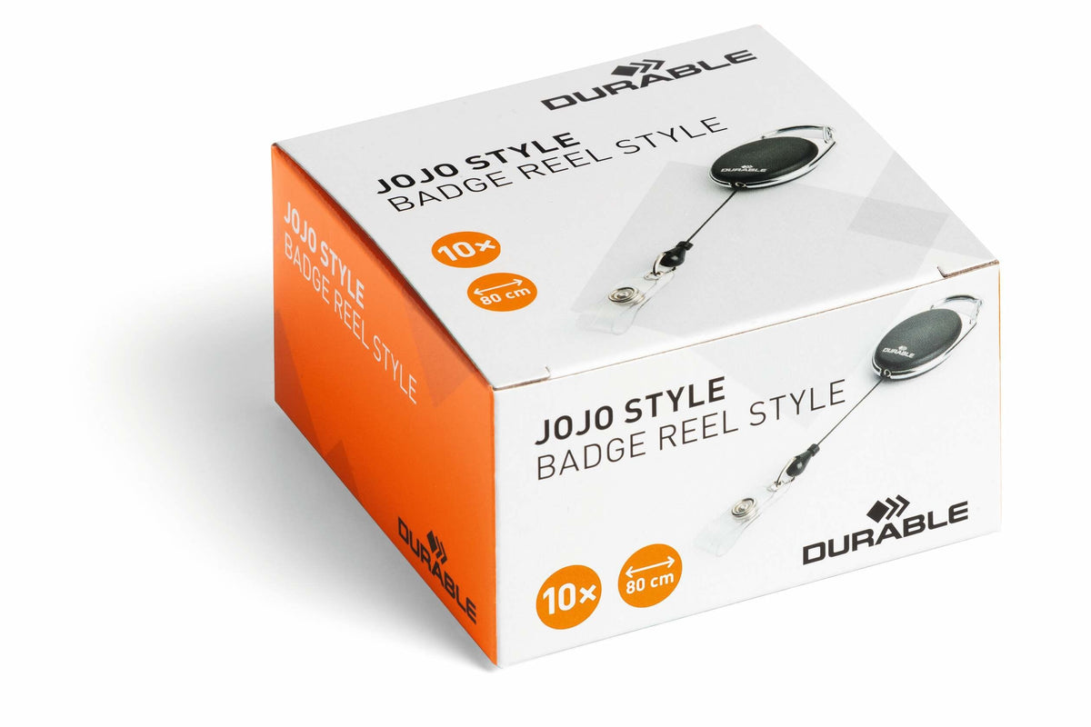 Durable Portaidentificación Jojo Style Blanco 10 Ud.