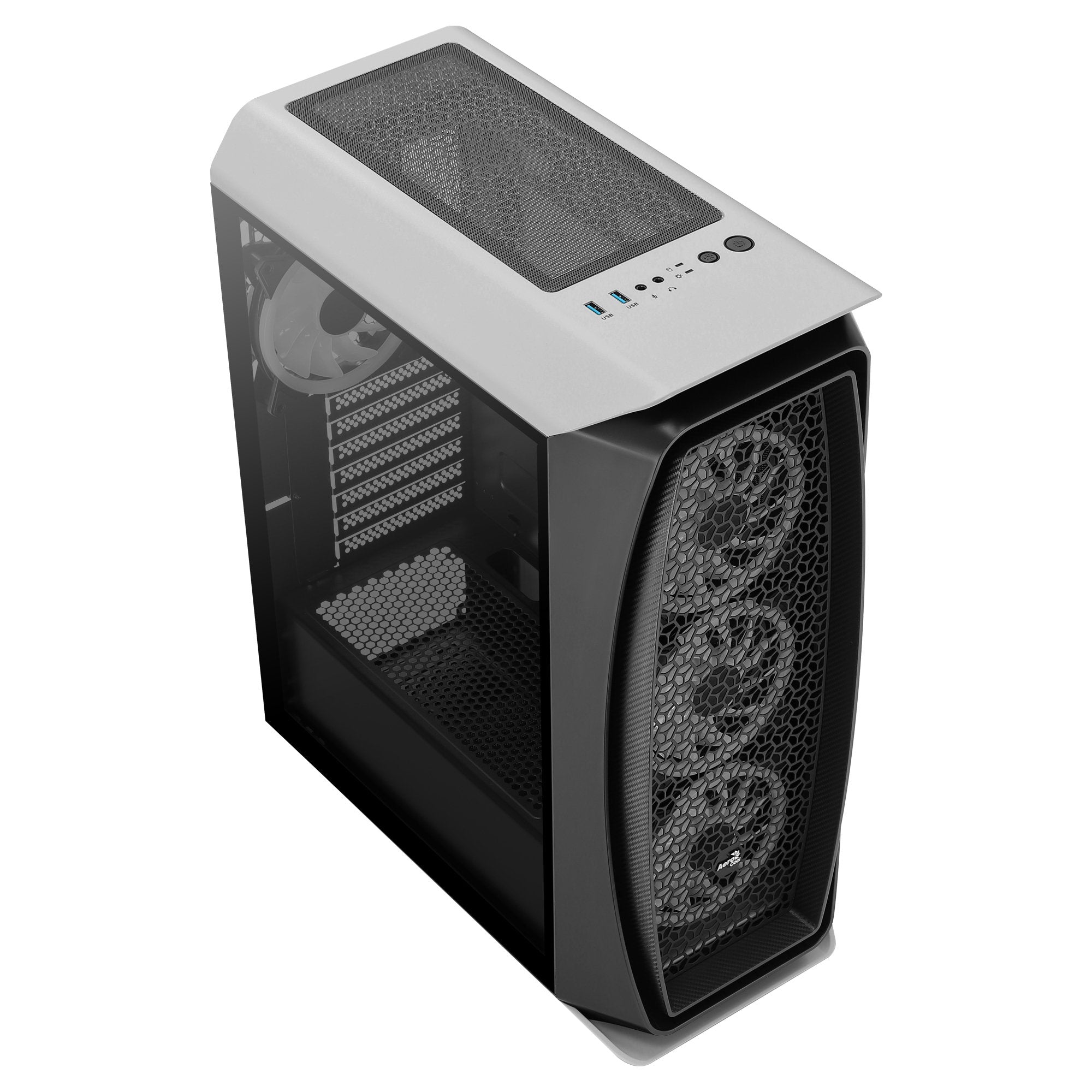 Caja Pc Aerocool Aero One Duo/ Blanca