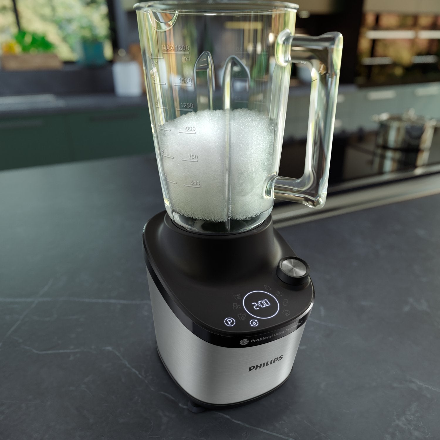 EAN 8720389013539 - Philips 7000 series HR3760/00 licuadora Batidora de vaso 1500 W Negro, Metálico imagen 4