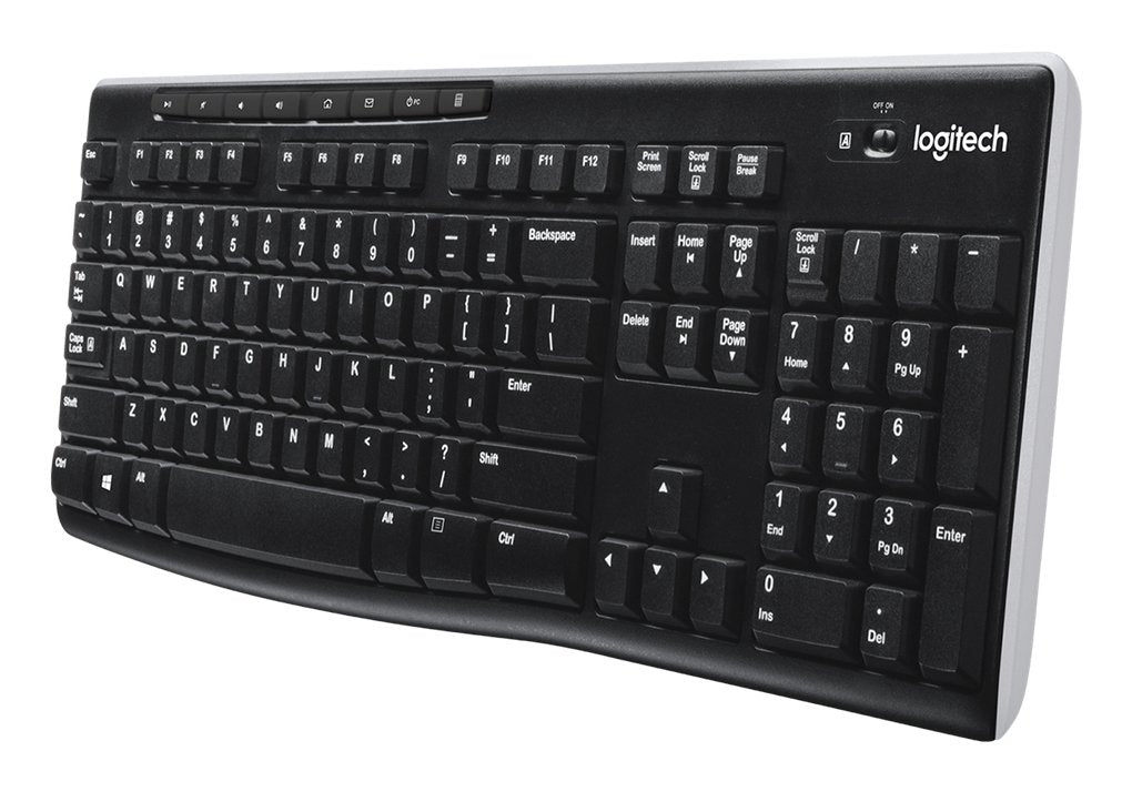 Logitech Wireless Keyboard K270 Teclado Rf Inalámbrico Qwerty Nórdico