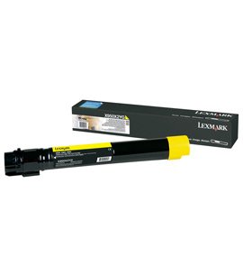 Toner Original Lexmark Rendimiento Extra Alto Amarillo   Lccp, Lrp Para X950de, 950dhe, 950dte, 952de, 952dte, 954de, 954dhe, X952dte