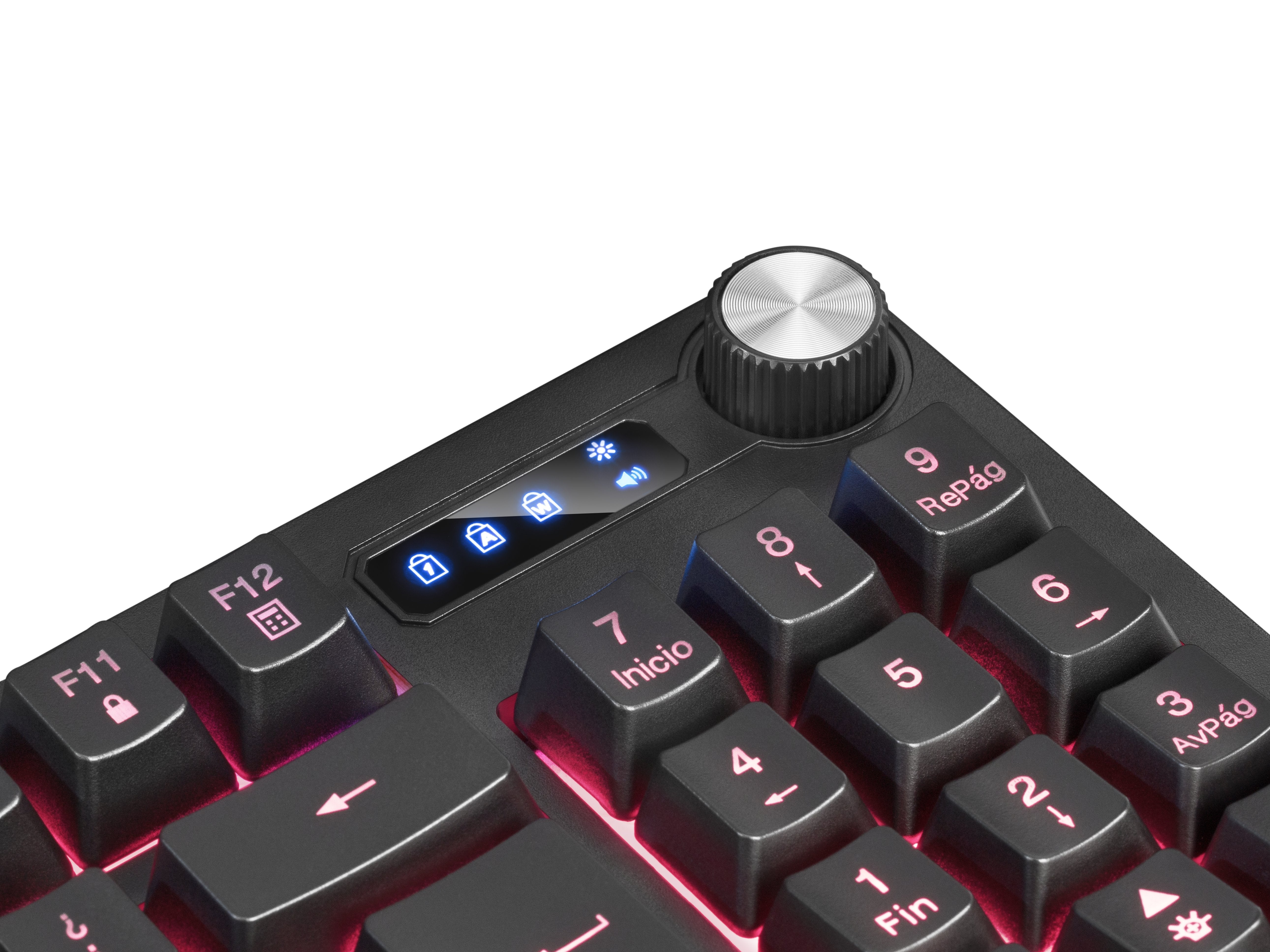 Teclado Gaming Semimecánico Mars Gaming Mkrevo