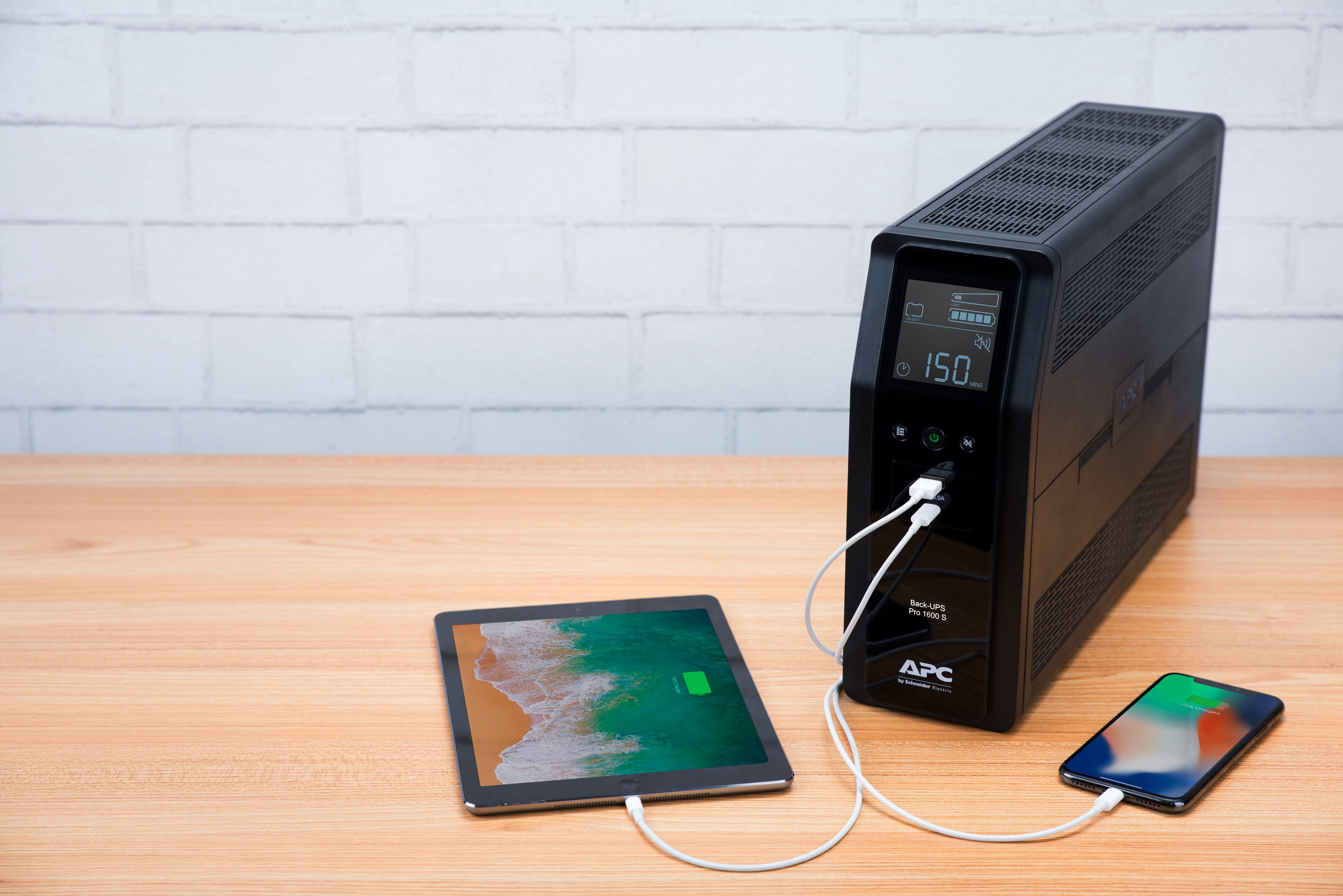 Apc Br1600si Sistema De Alimentación Ininterrumpida (Ups) Línea Interactiva 1,6 Kva 960 W 8 Salidas Ac