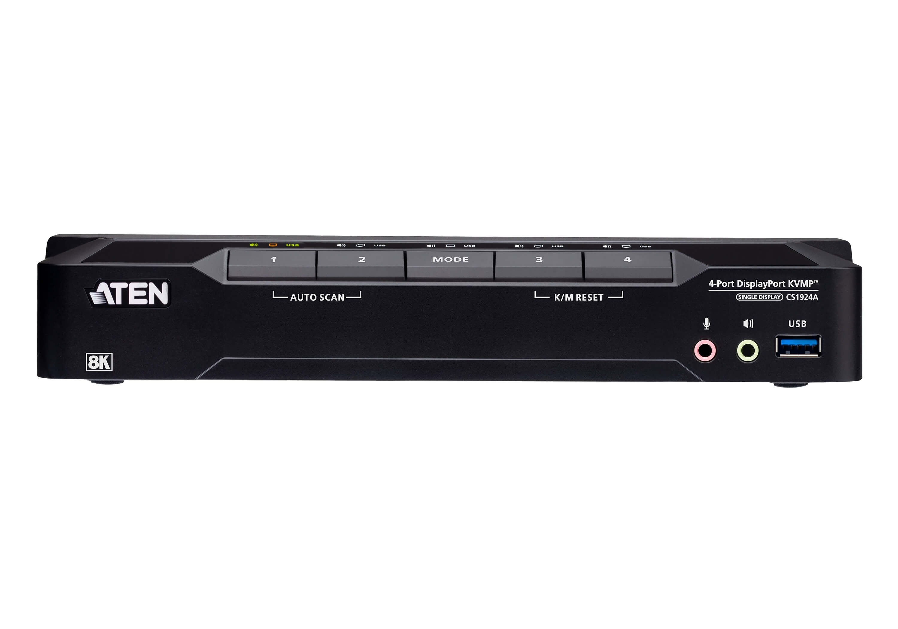 Aten Cs1924a-At-G 4-Port Usb 3.0 8k Pantallaport Kvmp. Sw