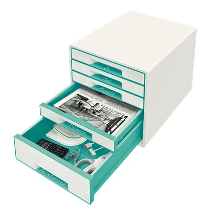 Esselte Leitz Wow Cube - Cajonera - 5 Cajones