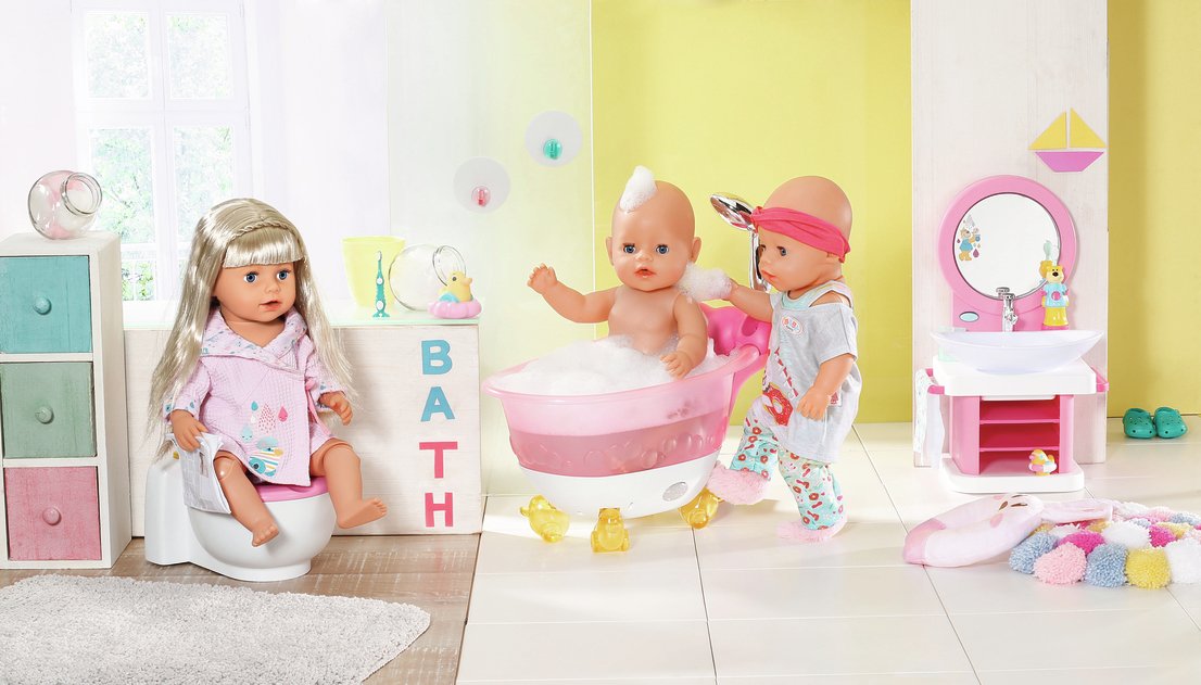 Zapf Creation Baby Born® Inodoro De Baño, Muebles Para Muñecas 828373