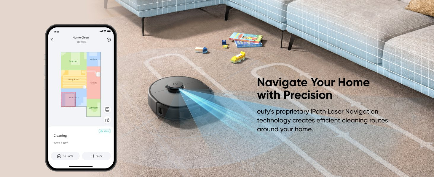 Robot De Limpieza Con Estación De Vaciado Automático Eufy X10 Pro Omni