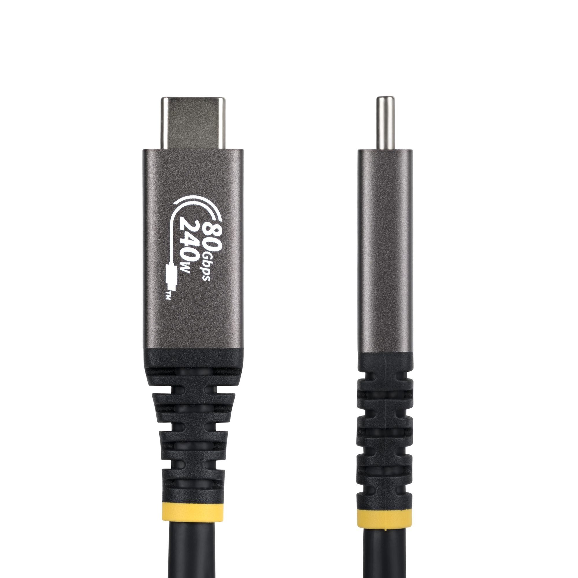 Cable Usb4 1 5m  Usb-C - Certificado Usb-If - 80gbps