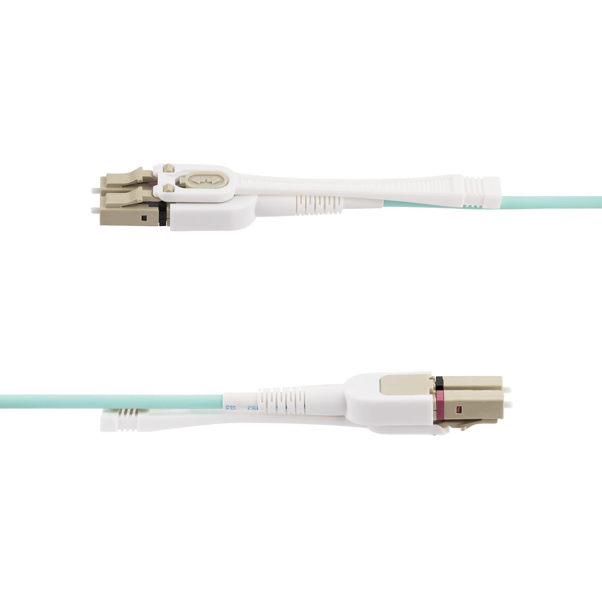 Startech.Com Cable De Fibra Óptica Multimodo Lc A Lc [Upc] Om4 De 3m - Con Pestillos - 50/125?M - Redes De 100g - Resistente A Los Dobleces - Low Insertion Loss - Lszh