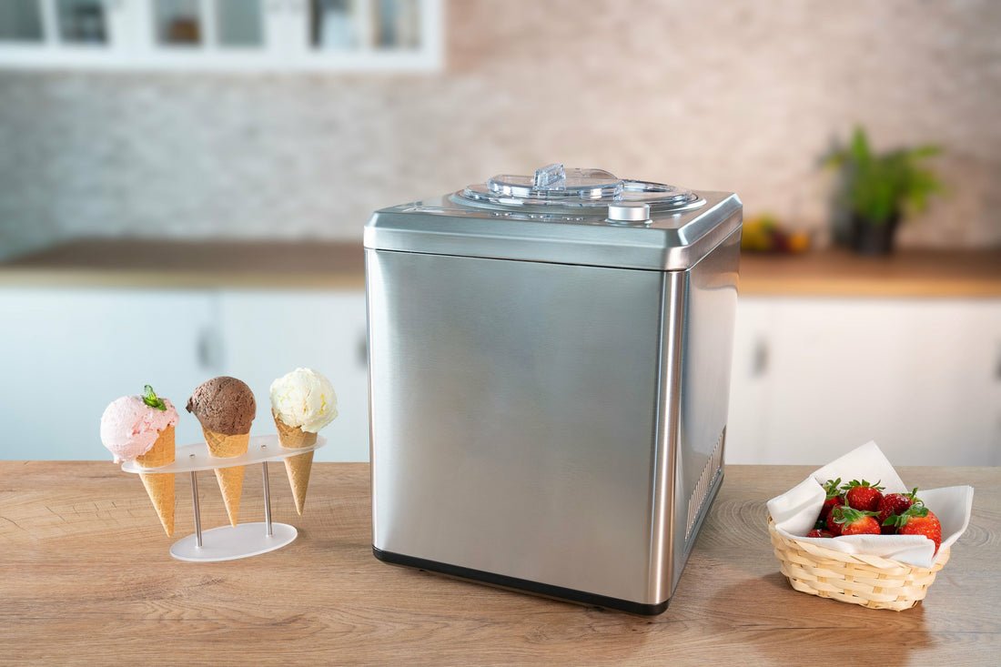 Unold 48872 Máquina De Helados Cremosos 2l 180w Acero Inoxidable