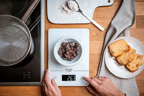 Bascula De Cocina Hasta 15 Kg Adler Ad 3170