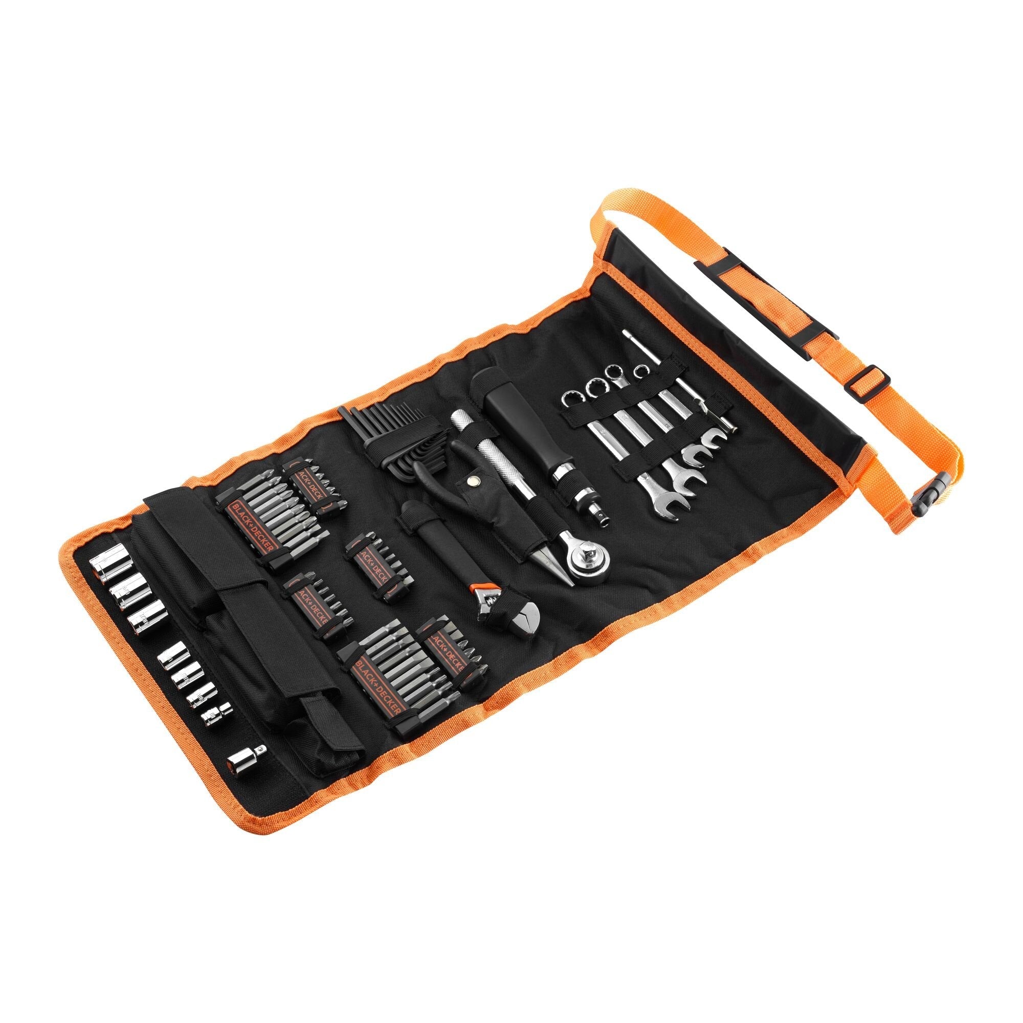 Black & Decker A7063-Qz Juego De Herramientas Mecanicas 76 Piezas