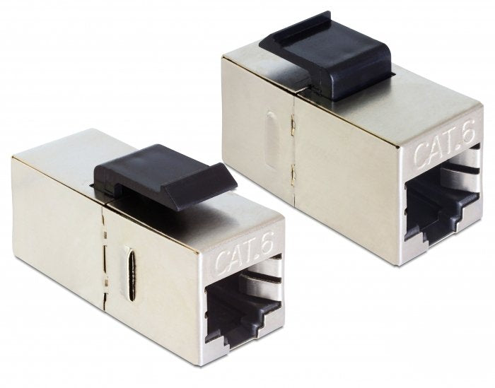 Delock Modulo Keystone Rj45 Jack > Rj45 Jack Cat.6  - 25 Piezas