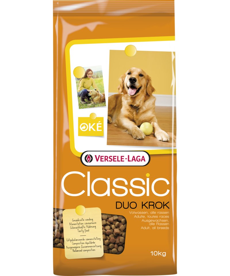 Versele Laga Classic Duo Krok Adult Meat, Vegetable 20 Kg