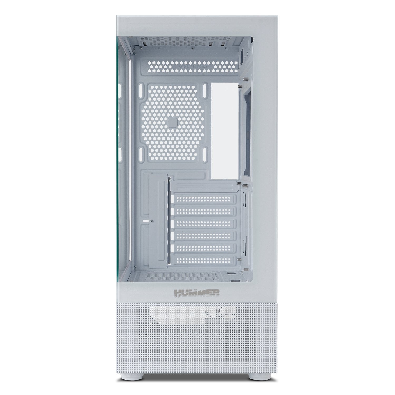 Torre Atx Nox Hummer Vision Blanca Cristal Templado/300mm V